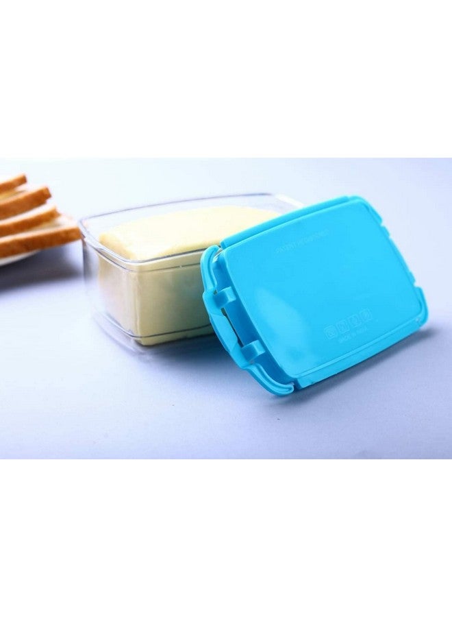 Black Olive Black Olive Plastic Butter Box with Lid- Multipurpose Transparent Butter Storage Dish Container with Cover for Kitchen and Refrigerator (Butter Box with Lid)  - Image 3