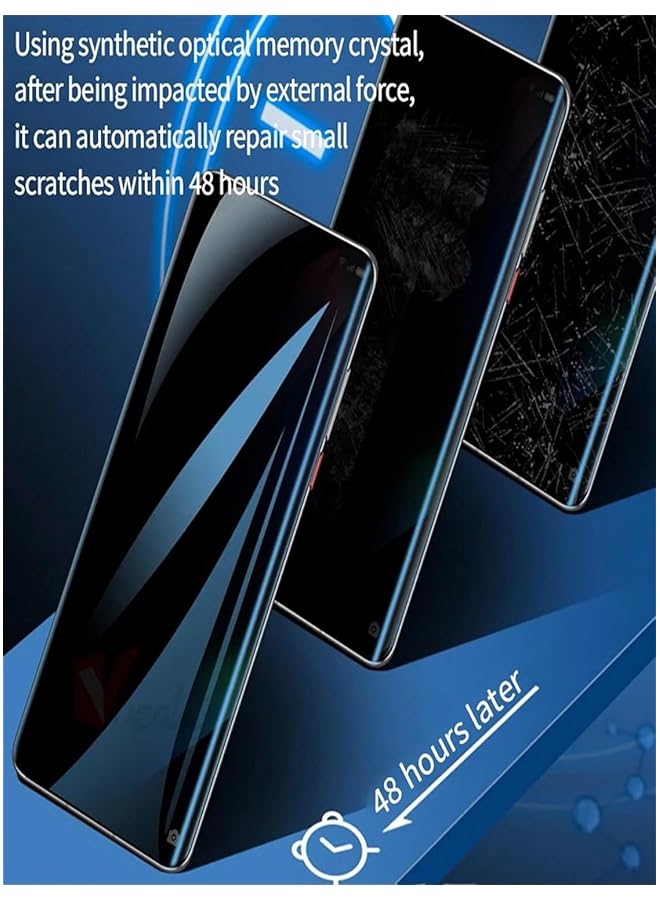 HuHa Protector For OUKITEL C62 Privacy Hydrogel Screen Protector Film – Anti Scratch, Full Coverage, Self-Healing, Ultra-Thin, Privacy Protection For OUKITEL C62 - Image 4