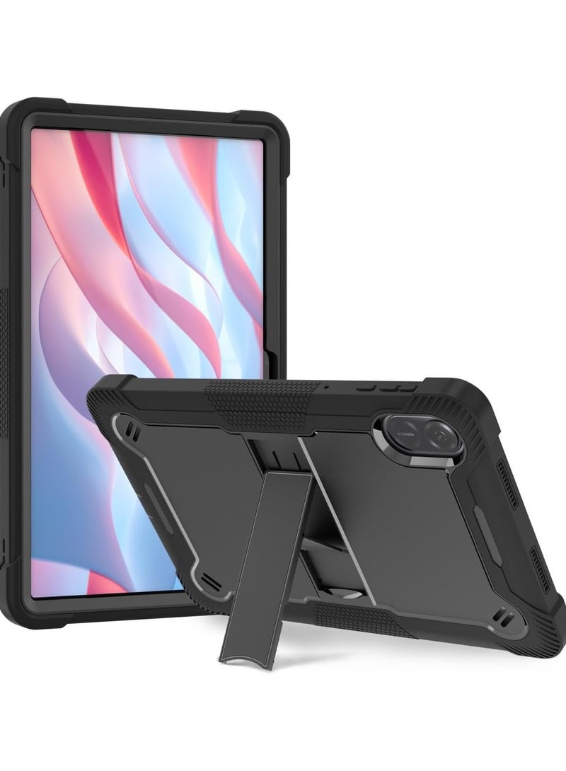عام غطاء حماية متين متوافق مع جهاز هواوي هونور باد X9 بحجم 11.5 بوصة لعام 2023، تصميم قوي مقاوم للصدمات متوافق مع الاستخدام الشاق، غطاء متين مع حامل مدمج. - Image 3