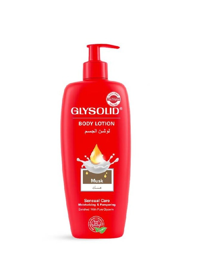 Body Lotion With Musk Scent Red 500ml