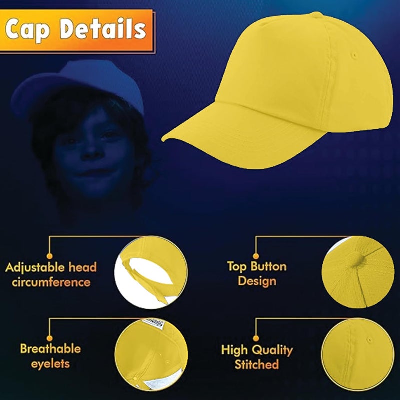 YANEK unisex-child kids cap Baseball Cap Quick available purchase options - Image 3