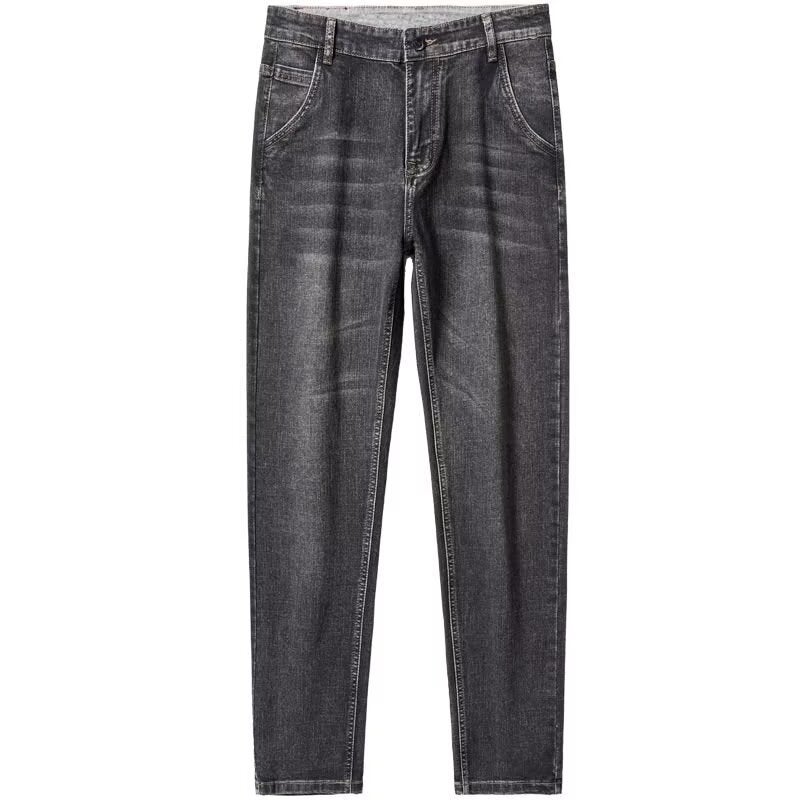 Unisex Classic Denim Jeans Loose Fit Daily Outdoor Wear - Image 2
