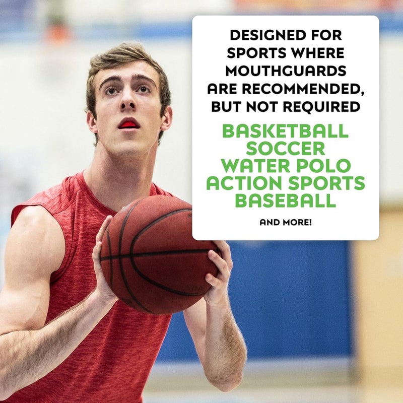 سيسو Sisu Go Mouthguard Black - 1.6 مم رفيع - تصميم مخصص - تصميم مرن رفيع - قابل لإعادة التشكيل حتى 20 مرة - غير سام - Image 3