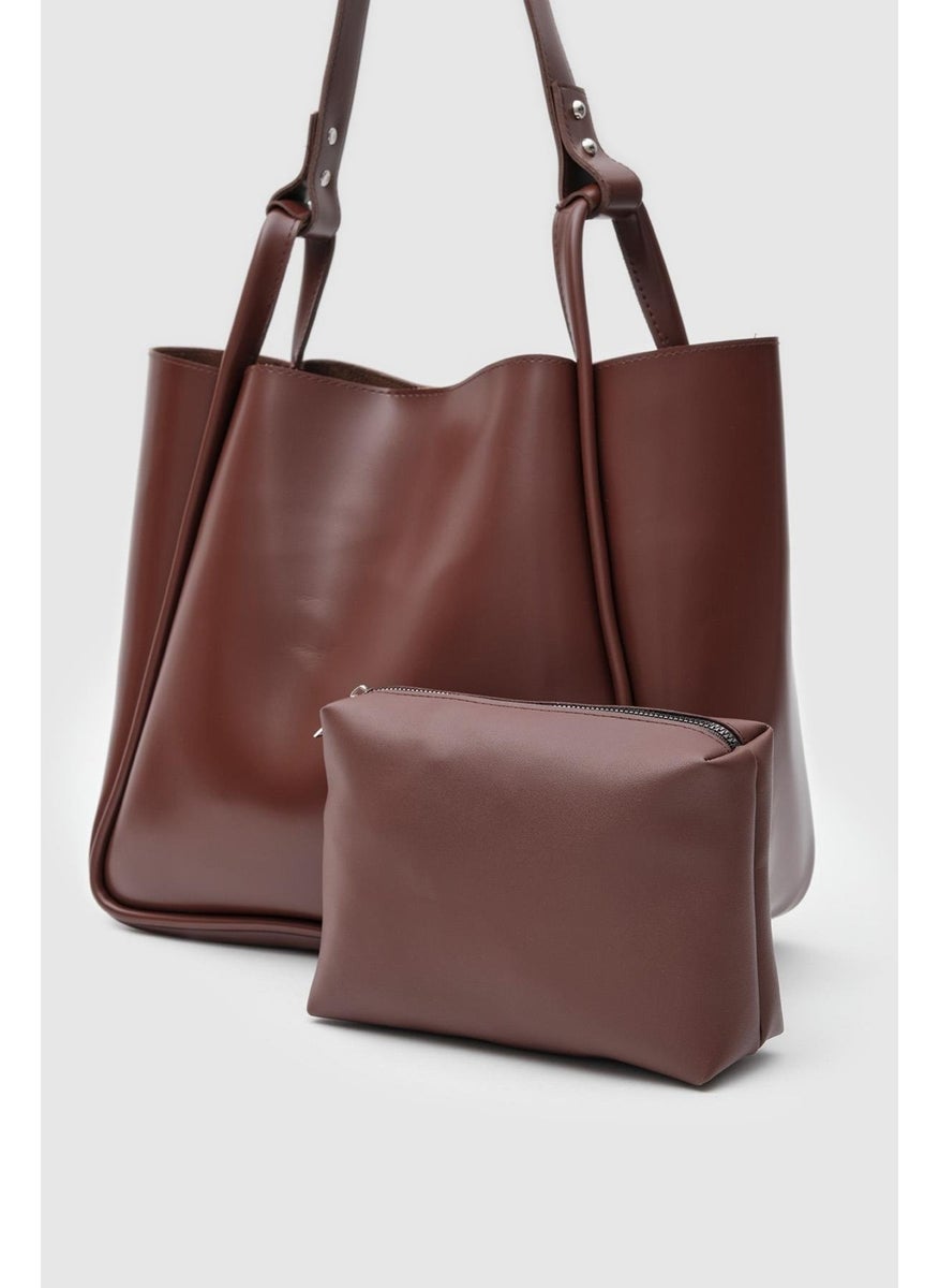 Shule Bags Pera Hazelnut Shell Shoulder Bag  - Image 4