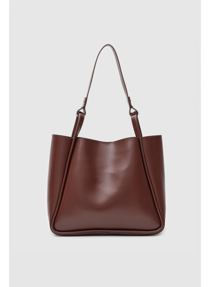 Shule Bags Pera Hazelnut Shell Shoulder Bag  - Image 1