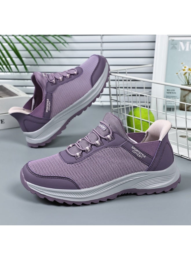 Women's Fashion Sneakers Breathable Sports Walking Sneaker Comfort Casual Non-slip Running Gym Shoes - Image 5