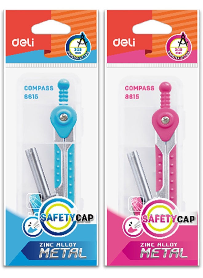 Deli Compass Metal With A Pencil