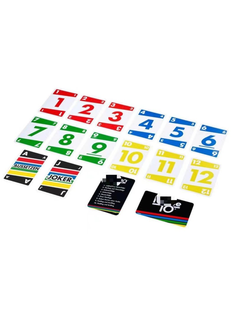 إيهوم لعبة بطاقات العائلة المرحلة 10 تحتوي على 108 بطاقات - Image 2