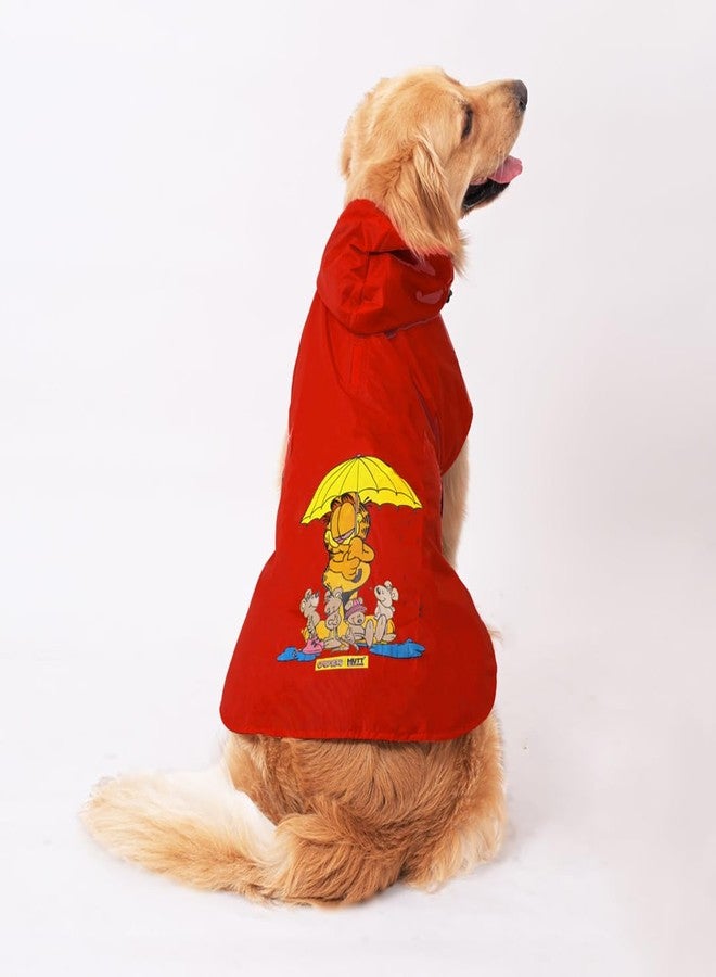 Mutt of Course Garfield Collection Dog Raincoat | Extra Large Size for Large Dogs - Image 1