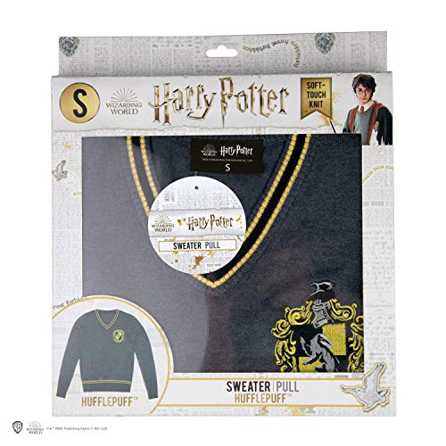 Cinereplicas Harry Potter - Hogwarts Sweater Hufflepuff - S - Official License - Image 5
