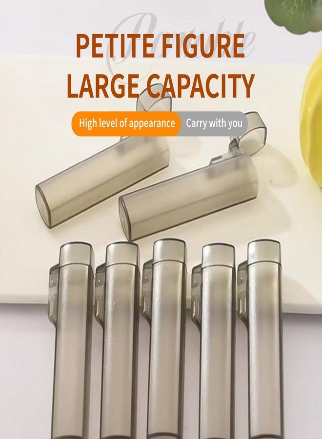 erioctry 5 Pcs Portable Mini Toothpick Holder Pocket Toothpick Case Dispenser Plastic Container for Travel Outdoor Camping Purse - Image 3
