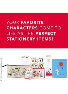 Graphique Graphique Peanuts Gift Labels | 52 Self-Adhesive Chris Stickers | 13 Designs with Red Foil Accents | to and from Names | for Holiday Wrapping Paper & Gift  - Image 3