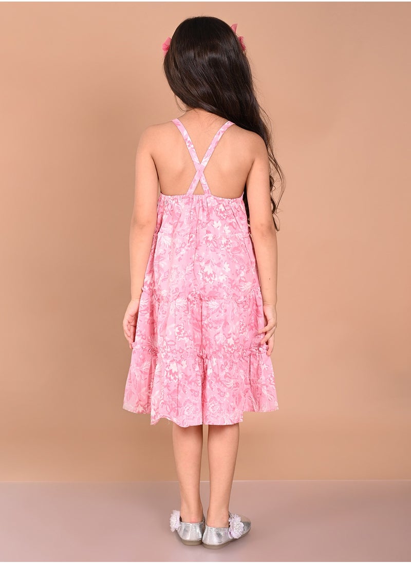 LILPICKS Printed Fit n Flare Dress  - Image 5