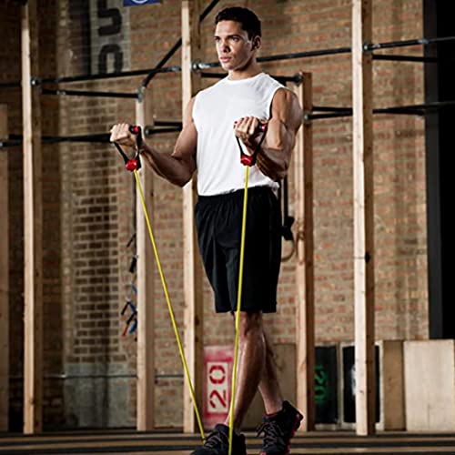 Lifeline Triple Grip Handles Fit Up to Three Resistance Cables for Continuous Muscle Tension Training , Black/Red - Image 4