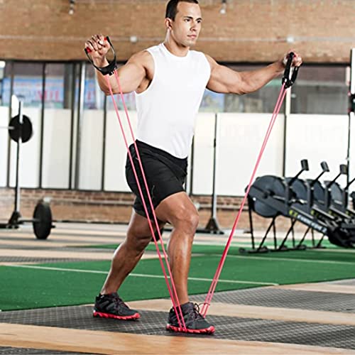 Lifeline Triple Grip Handles Fit Up to Three Resistance Cables for Continuous Muscle Tension Training , Black/Red - Image 5