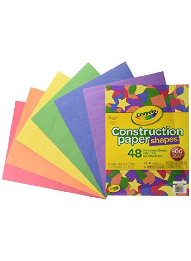 Crayola أكثر من 900 قطعة من ورق الستانلس ستيل المقطوع مسبقًا، لوازم حرفية للأطفال - Image 1