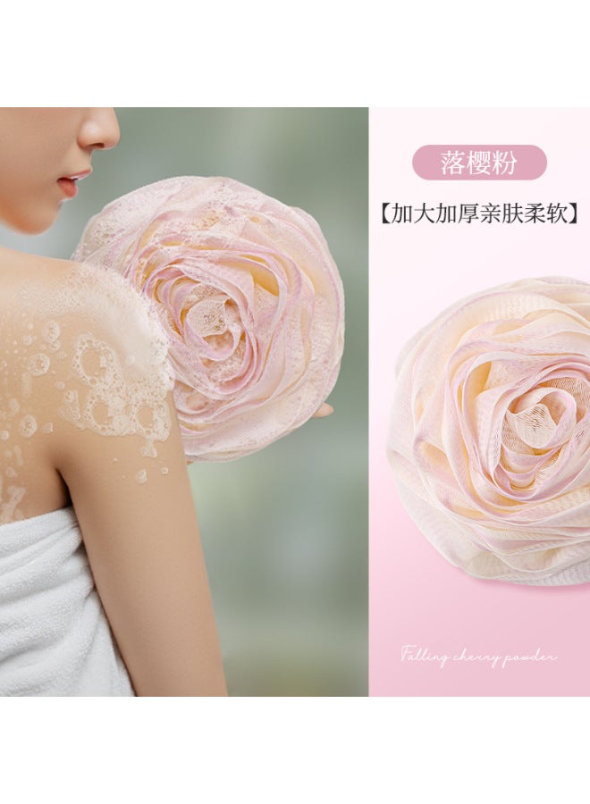 High-end Large Bath Ball, Non-scattering Bath Flower Ball, Cute Bubble Bath, Female Bath Flower Bath Towel