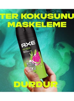 Axe Axe Epic Fresh Grapefruit &Troplcal Pineapple Scent 48 hrs Non Stop Fresh 150Ml  - Image 4