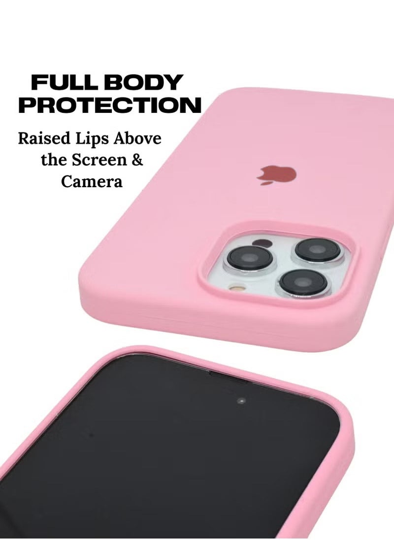 BORTONY - iPhone 13 Pro Max Case Liquid Silicone Anti Scratch Anti Fingerprint Soft Silky Touch Shockproof Protective Cover for Apple iPhone 13 Pro Max - Image 1