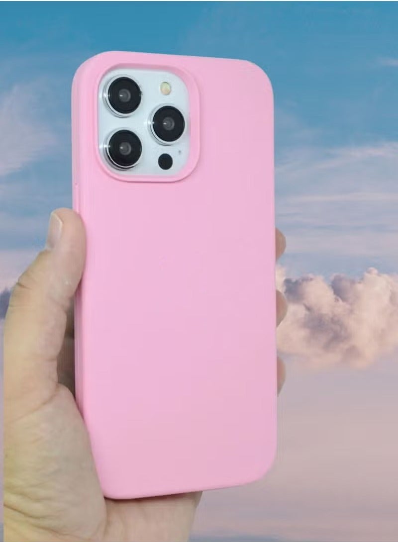 BORTONY iPhone 13 Pro Max Case Liquid Silicone Anti Scratch Anti Fingerprint Soft Silky Touch Shockproof Protective Cover for Apple iPhone 13 Pro Max - Image 3