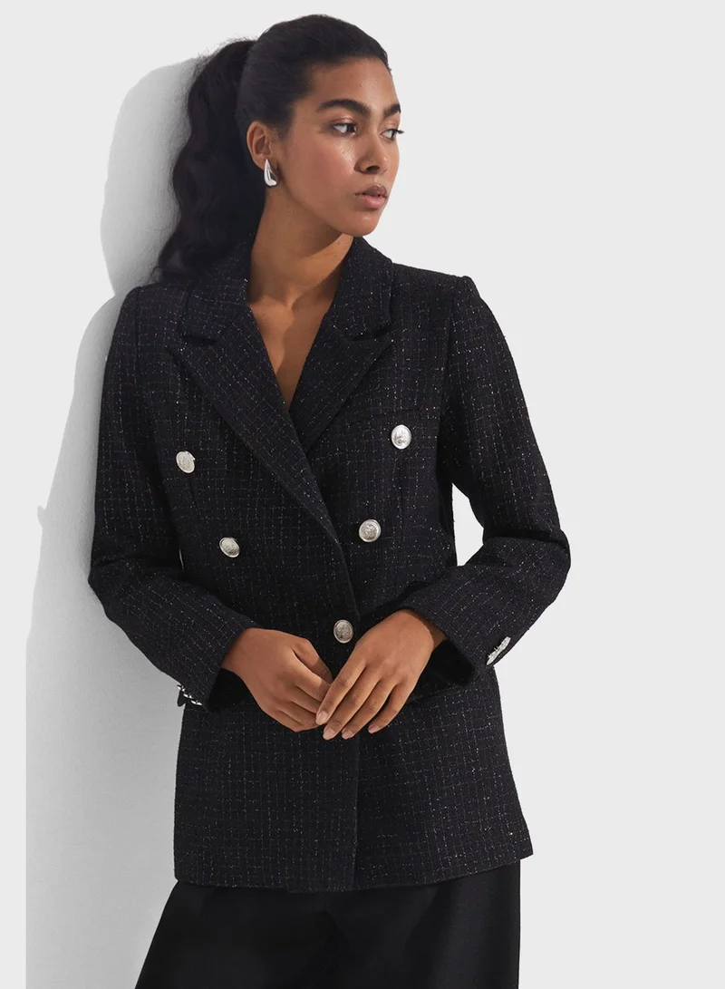 JUNE Button Detail Jacket