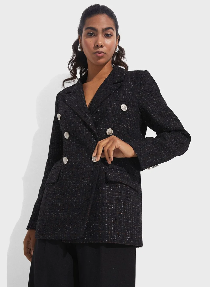 JUNE Button Detail Jacket