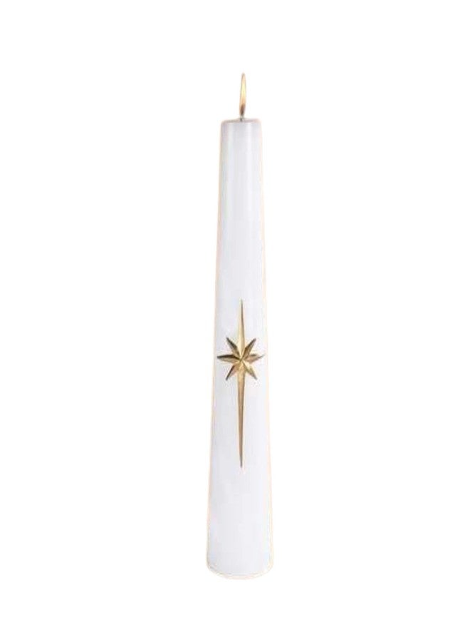 Will & Baumer Candle - Bright Morning Star Conical Candle - 3 x 14 - Image 1