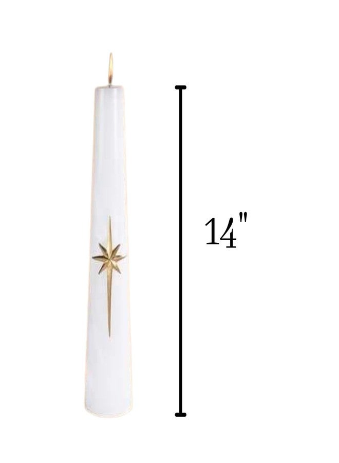 Will & Baumer Candle - Bright Morning Star Conical Candle - 3 x 14 - Image 2