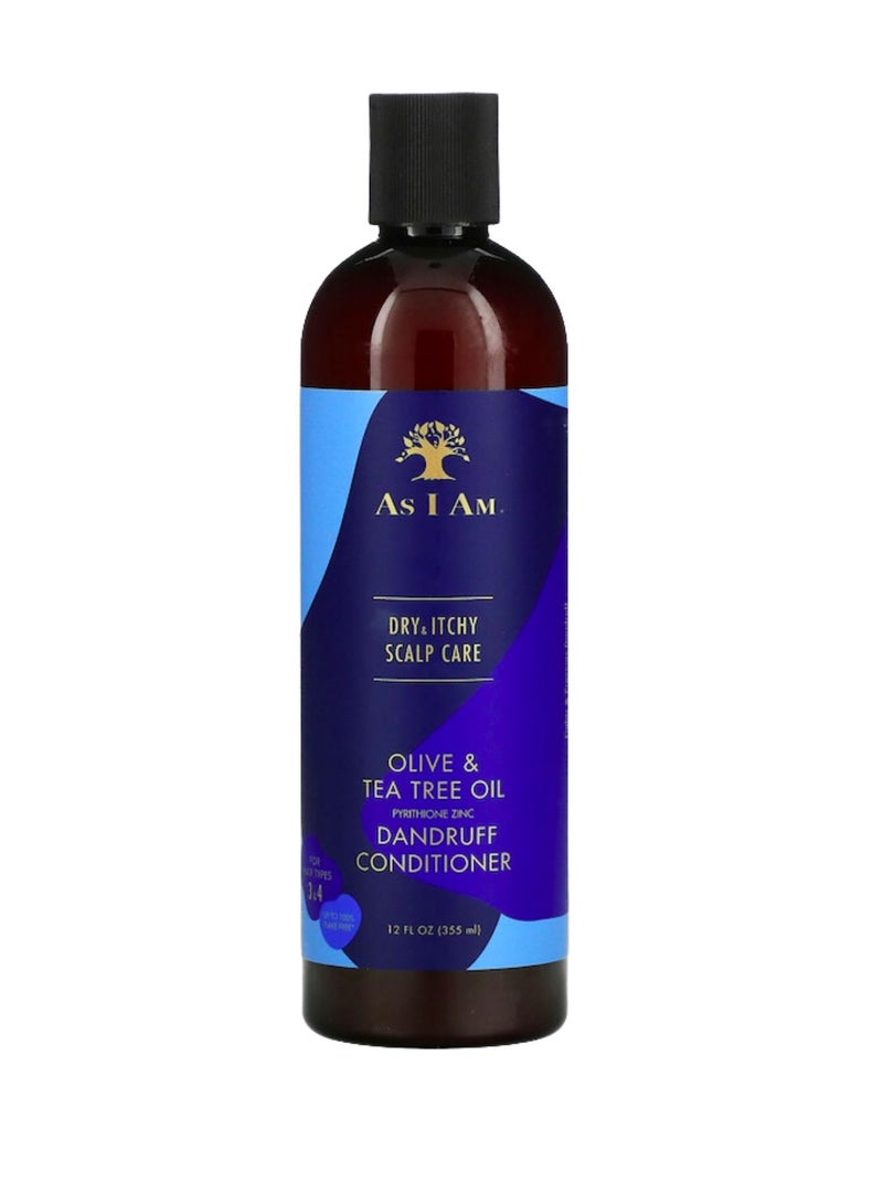آز أي آم بلسم للعناية بفروة الرأس الجافة والحكة مع زيت الزيتون وشجرة الشاي - 12 أونصة - Image 1