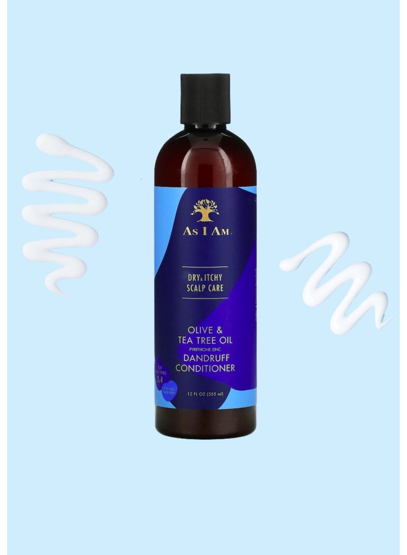 آز أي آم بلسم للعناية بفروة الرأس الجافة والحكة مع زيت الزيتون وشجرة الشاي - 12 أونصة - Image 2