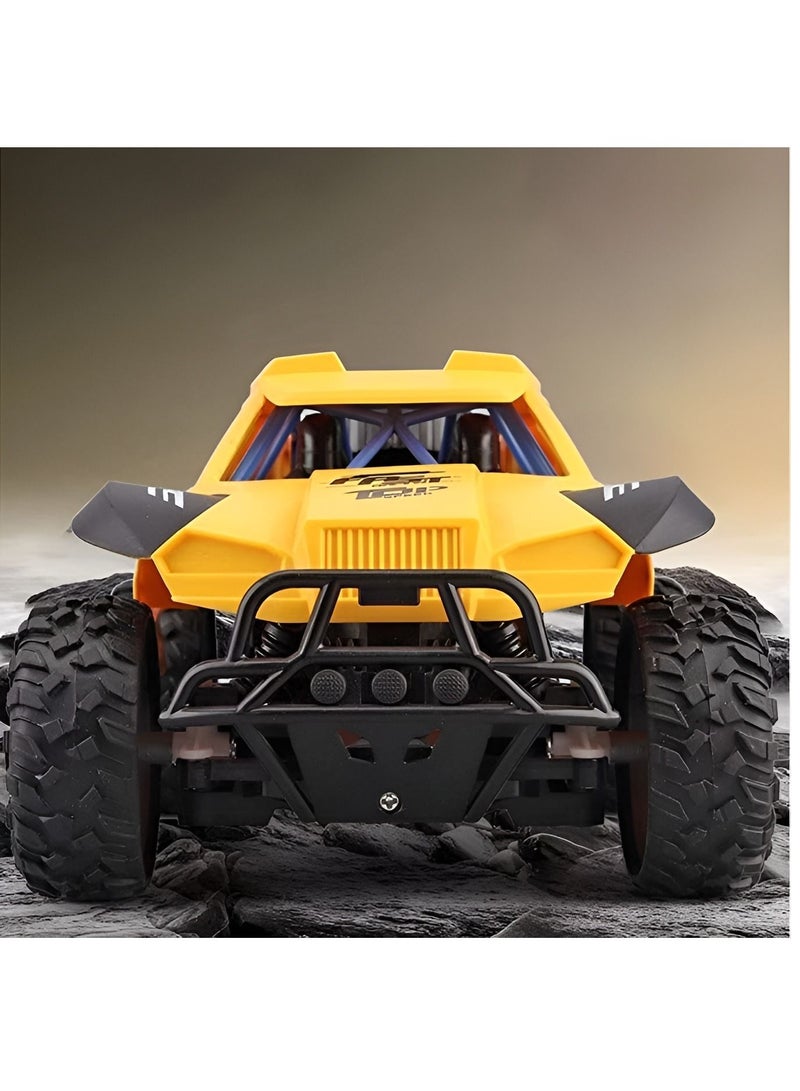 10 km/h High Speed 4WD Racing Truck 1/16 All Terrain RC Cars 2.4 GHz Radio Controlled TPR Tyre Remote Control Buggy for Adults and Children Parent-Child Interactive Leisure Toy - Image 3