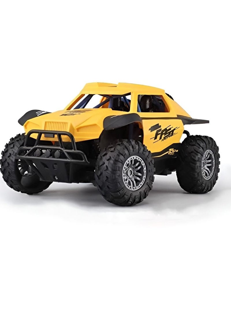 10 km/h High Speed 4WD Racing Truck 1/16 All Terrain RC Cars 2.4 GHz Radio Controlled TPR Tyre Remote Control Buggy for Adults and Children Parent-Child Interactive Leisure Toy - Image 2