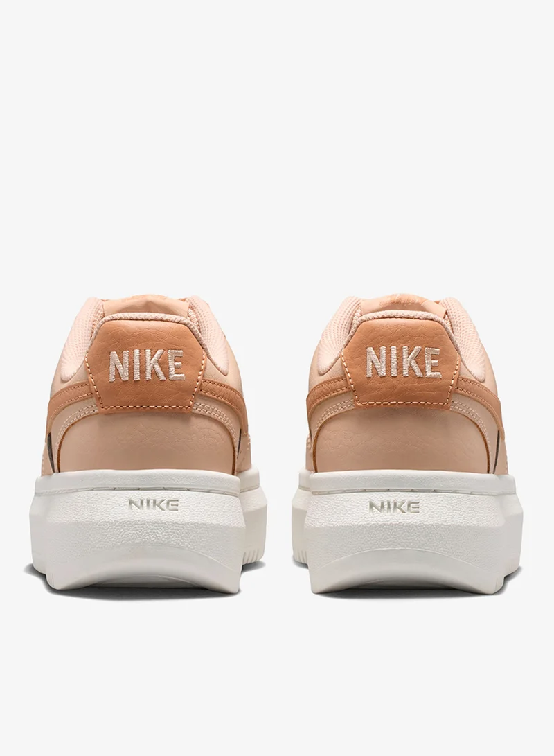 Nike SHIMMER/LT COGNAC-SAIL Court Vision Alta Ltr for Women | Best Price UAE