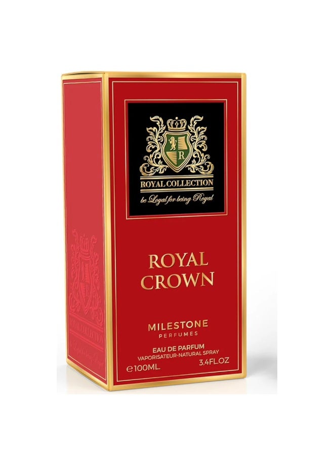 مايلستون رويال كوليكشن رويال كراون أو دو برفيوم للجنسين 100 مل - Image 2