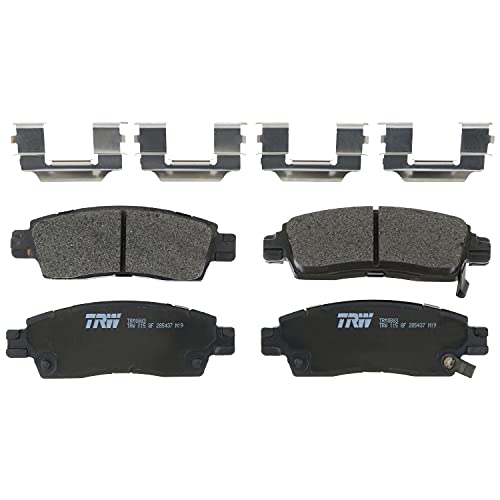 TRW Pro TRM0883 Disc Brake Pad Set For Chevrolet Trailblazer 2002-2009, Rear, And Other Applications - Image 1