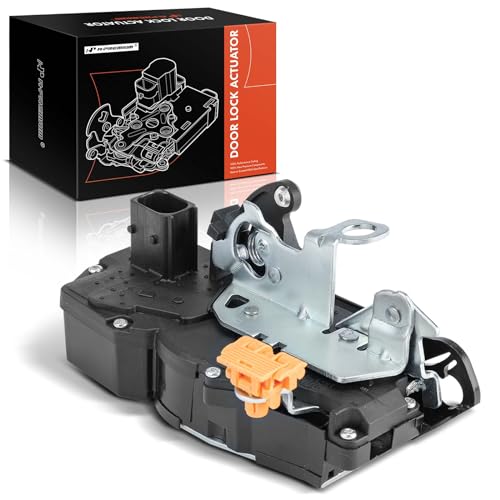 A-Premium Door Lock Latch Actuator Compatible with Cadillac Vehicles -CTS 2009 2010 2011 2012 2013 2014 - Front Right Passenger Side, 5 Pins, Replace# 25876535, 22741952 - Image 1