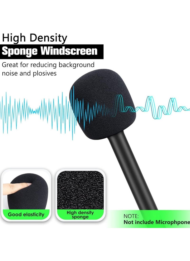 TIGER Microphone Cover Foam – Compatible with Multiple Brands, Suitable for Handheld Interview Adapters, Blocks Plosives for Clear Sound Quality  - Image 3