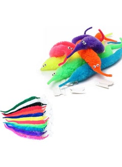 HOFASON Magic Twisty Worm Toy Wiggly Twisty Fuzzy Worms on a String,Fuzzy Worm Toys Fluffy Toy Worms Rainbow Worms on String Bulk Trick Toys,Wiggly Fuzzy Worms on a String (Catterpiller, 3, Count)