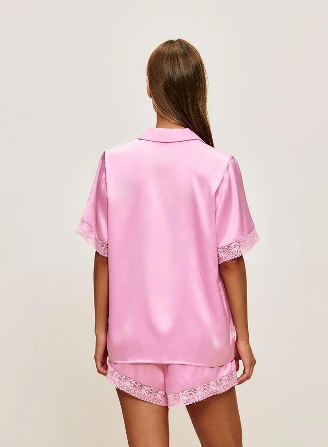 Undiz Pajama shirts Pink