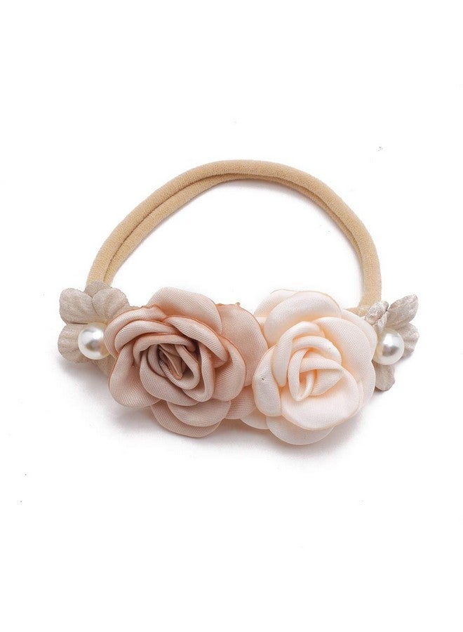 mligril Baby Headbands Set Flower Hair Bows Accessorieselastic Hair Band Crown Floral Wraps Birthday Gifts For Girls Newborn Infant Toddler 3Pcs - Image 5