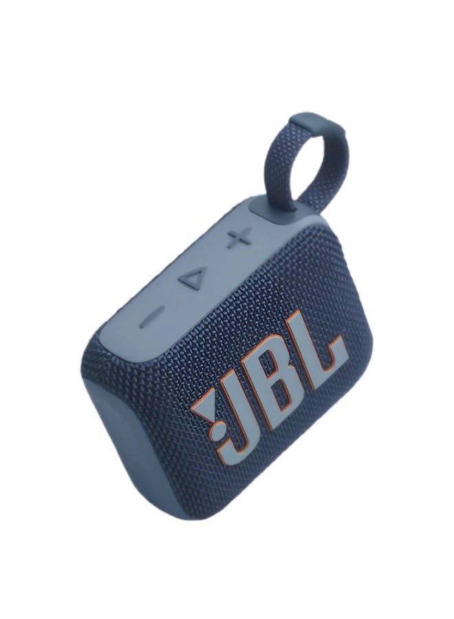 JBL Go4-Portable Waterproof Speaker, Big Pro Sound with Punchy bass, 7-Hour Built-in Battery, Made in Part with Recycled Materials（Blue） - Image 2