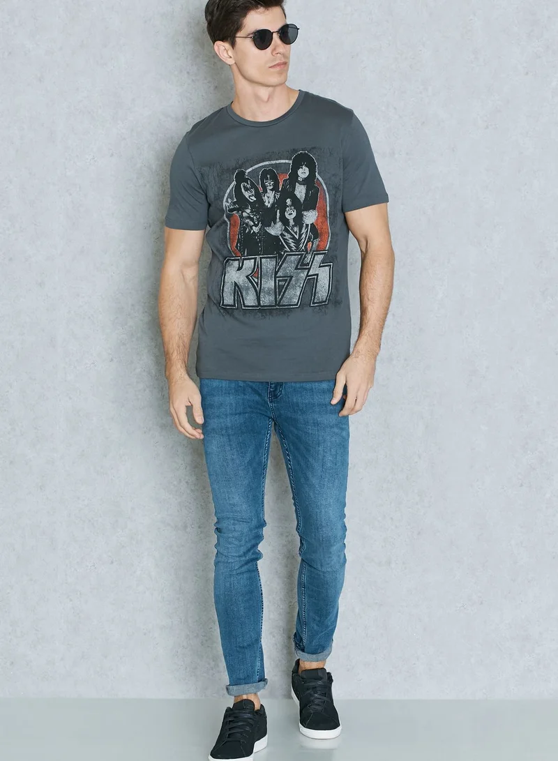 JACK & JONES Banded T-Shirt