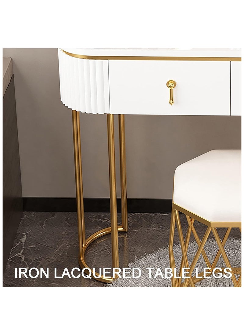 Cool Baby - COOLBABY Mini modern simple light luxury Nordic style dressingtable Bedroom new favorite Small makeup table - Image 1