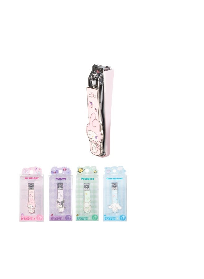 Miniso - MINISO Sanrio Characters Nail Clipper with Catcher – Handy and Hygienic Grooming Tool - Image 1