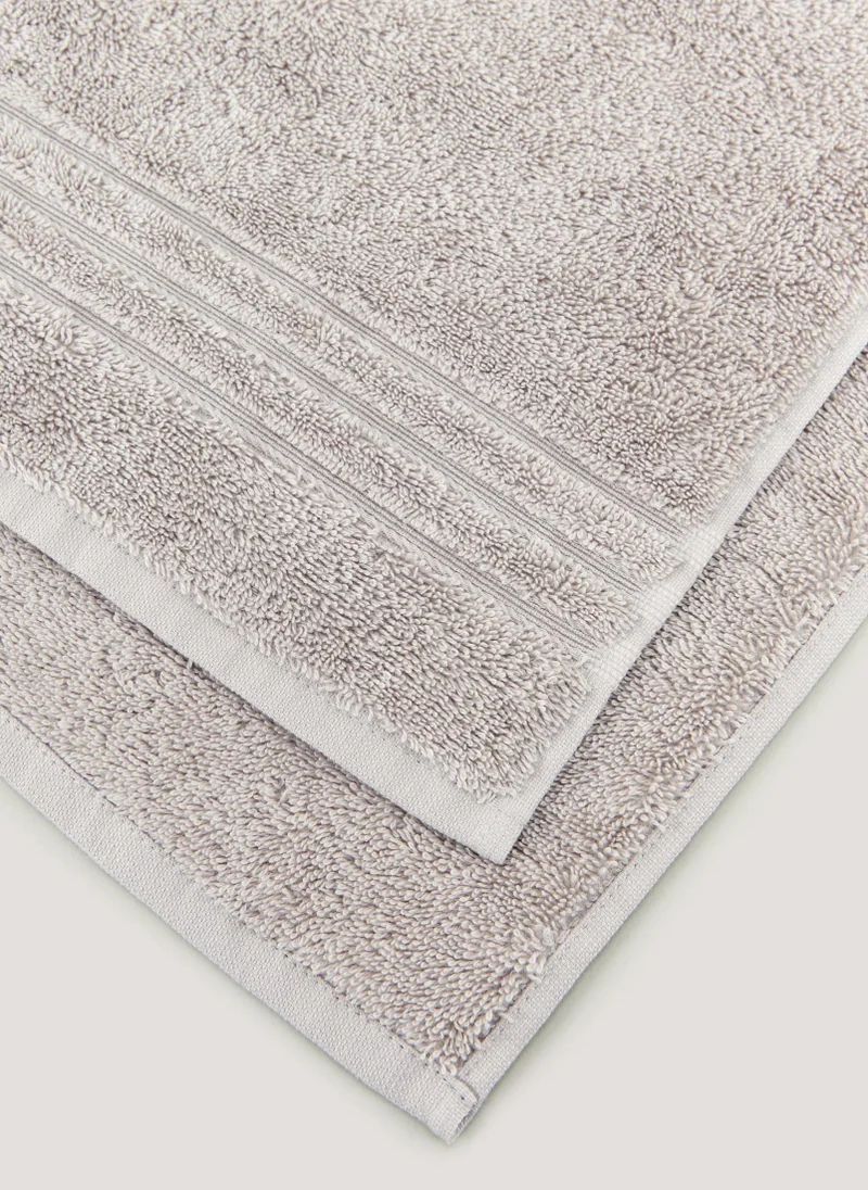 ماتلان Grey 100% Egyptian Cotton Towels