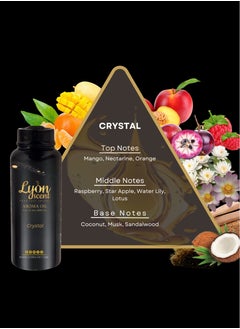 LYON SCENT Lyon Scent Aroma Oil, Perfume Oil, Diffuser Aroma, Fragrance Oil, Air Freshener Oil refill, Essential Fragrance Oil (CRYSTAL)  - Image 3