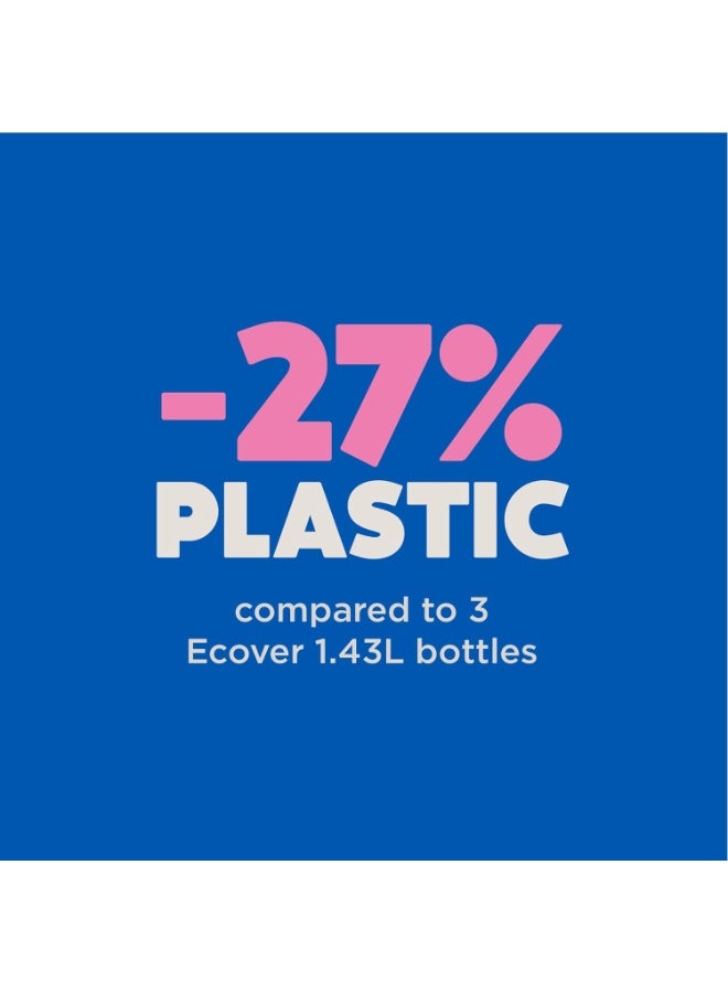 ecover All Purpose Cleaner Refill Tackles Dirt & Grime For Hard Surfaces Lemongrass & Ginger Scent 5L - Image 4