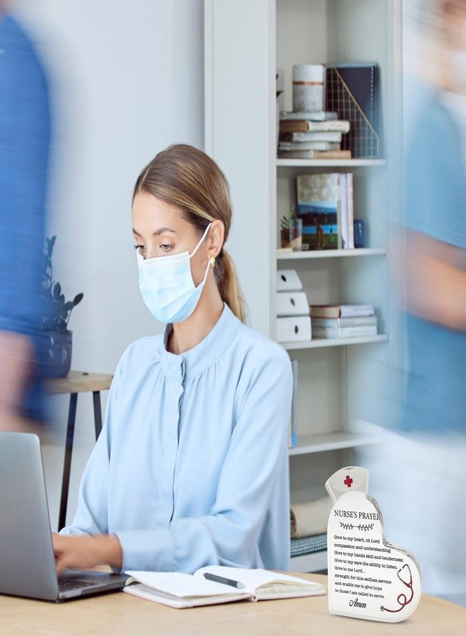 هدايا تقديرية للممرضات، هدايا زينة على شكل قلب من الأكريليك بمناسبة تخرج الممرضات، هدايا أسبوع الممرضات، هدايا مسيحية للعاملين في مجال الرعاية الصحية - Image 4