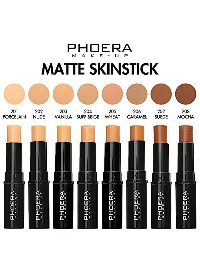 MISKEEN Concealer Stick Highlighter Pen Contour Stick Concealer Full Coverage Waterproof Concealer Creamy Stick Contour Makeup For Eyes And Dark Circles (206 Suede) - Image 5