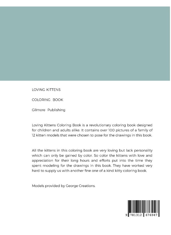 Loving Kittens: Coloring Book  - Image 2